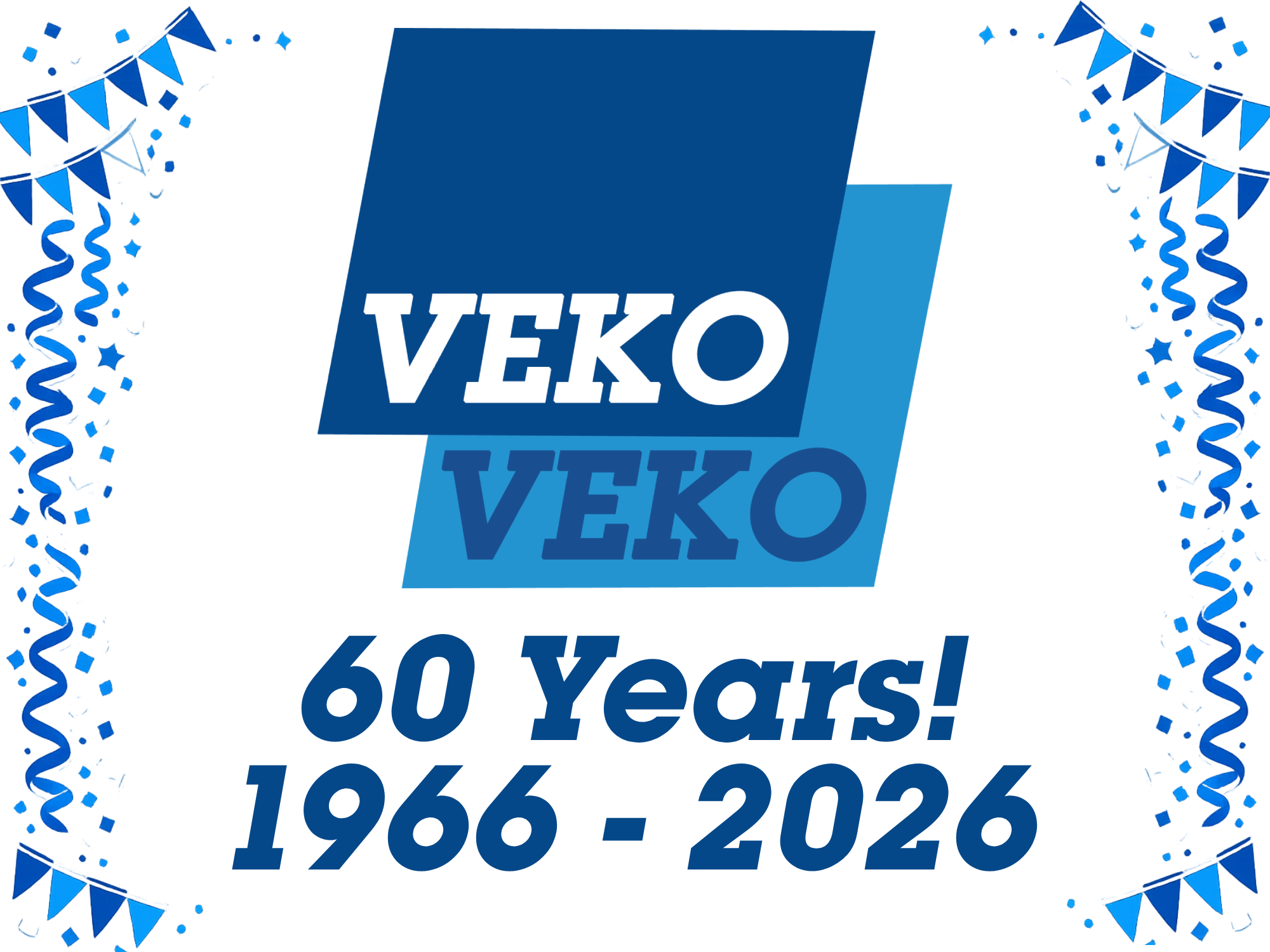 VEKO Technology celebrates its 60-year anniversary!